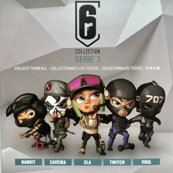 Tom Clancys Rainbow Six: Siege Collection Vinyl Figur TWITCH Serie 3